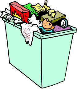Garbage Box Clipart: A Fun and Quirky Collection of Trash Elements