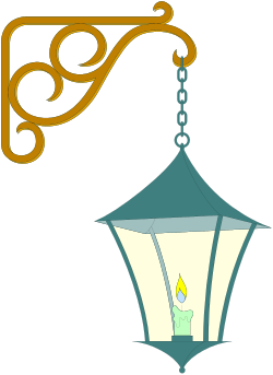 Lantern with Candle Clipart: Illuminate Your Designs