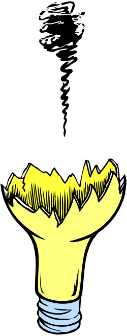 Yellow Hat on Black Background Clipart - Vibrant and Eye-Catching