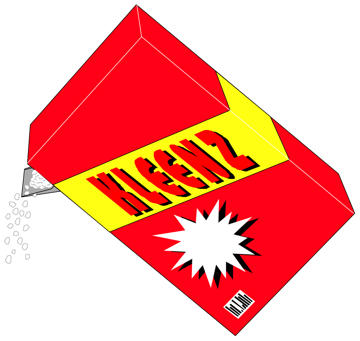 Red and Yellow Star Kite Clipart for Fun Outdoor Activities