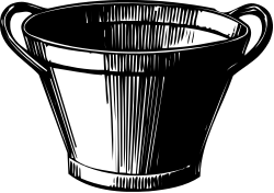 Bucket Clipart with Handle - Perfect for Your Creative Projects