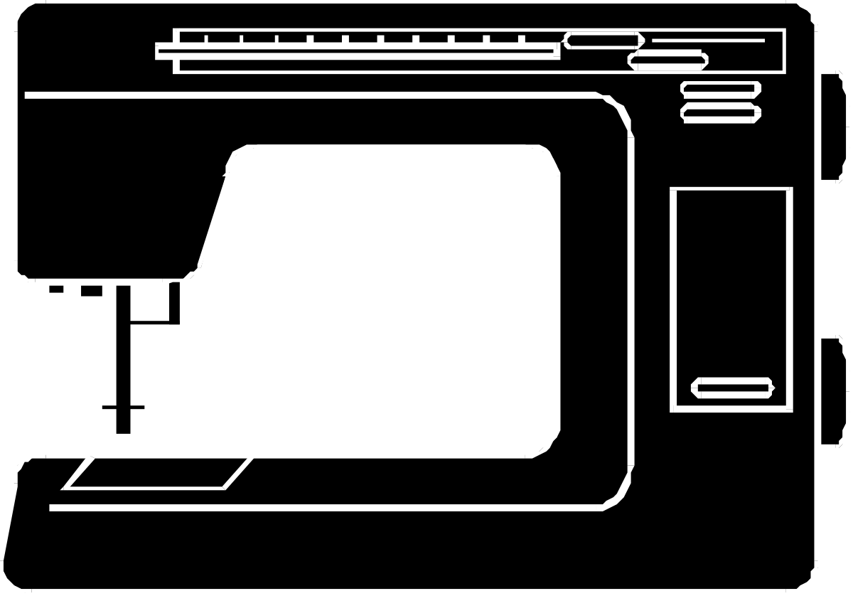 Sewing Machine Clipart for DIY Projects