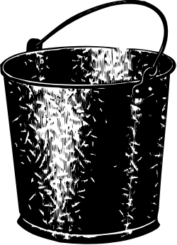 Drum Clipart - Black and White Icon for Music Themes