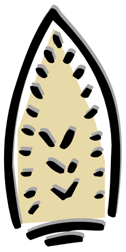 Cheese Delight on Black Background Clipart