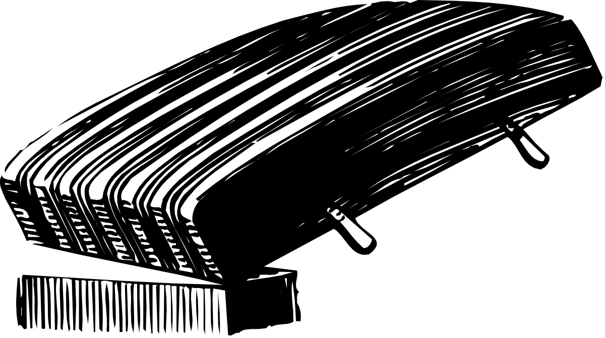 Hand Drawn Line Clipart: Black and White Elegance