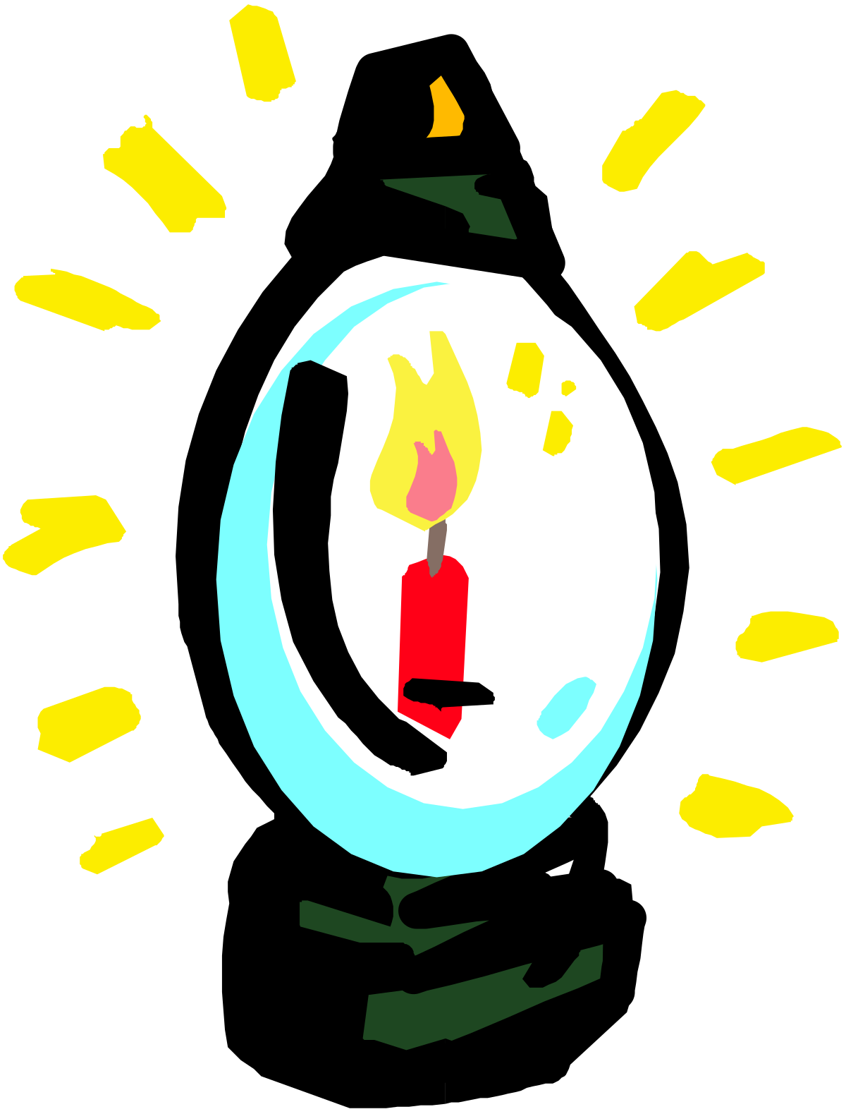 Cartoon Character with a Smile - Delightful Clipart for Your Projects