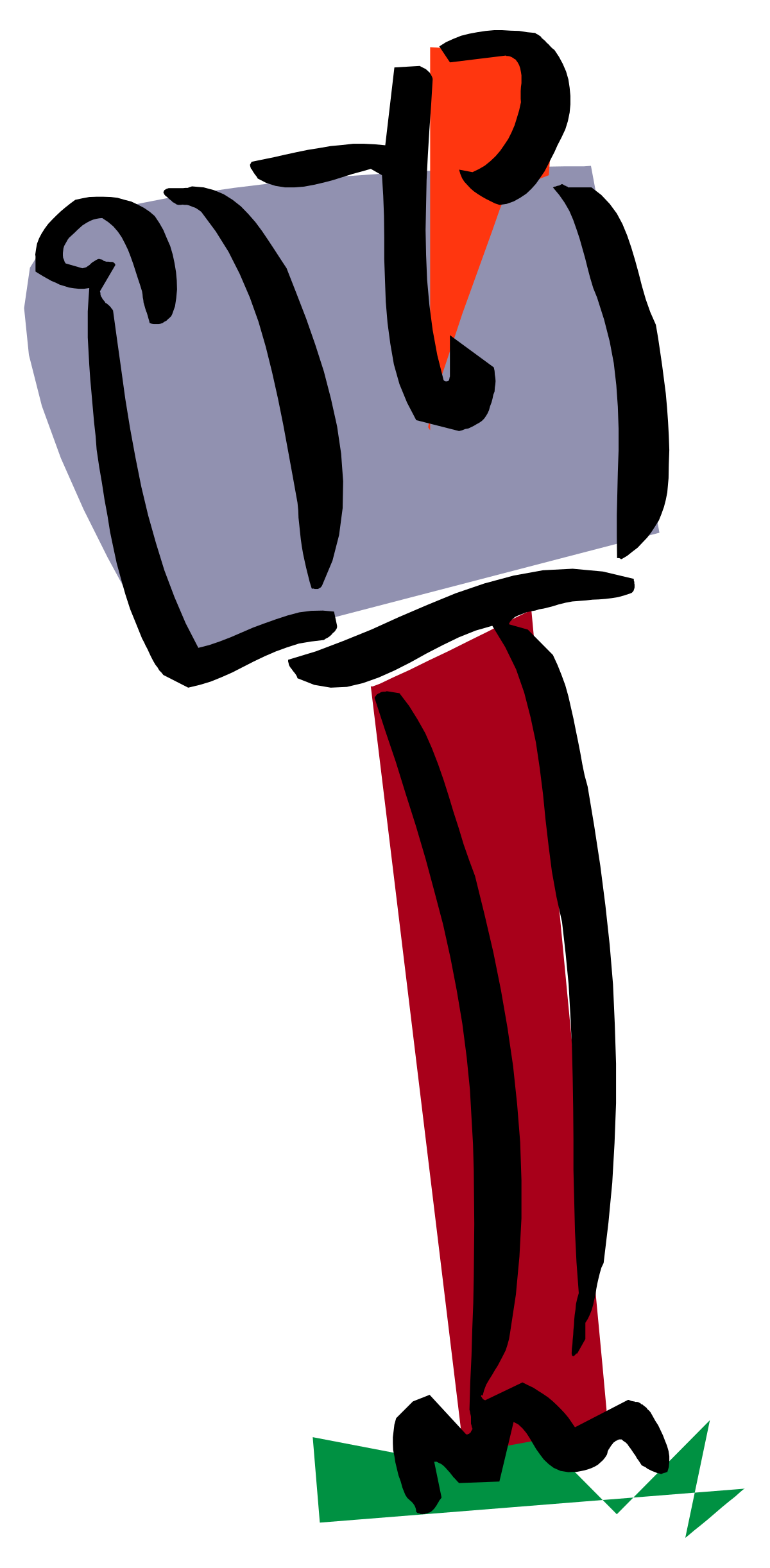 a man in a suit and tie is holding a briefcase clip art png transparent Businessman in Suit Holding Briefcase Clipart for Professional Use
