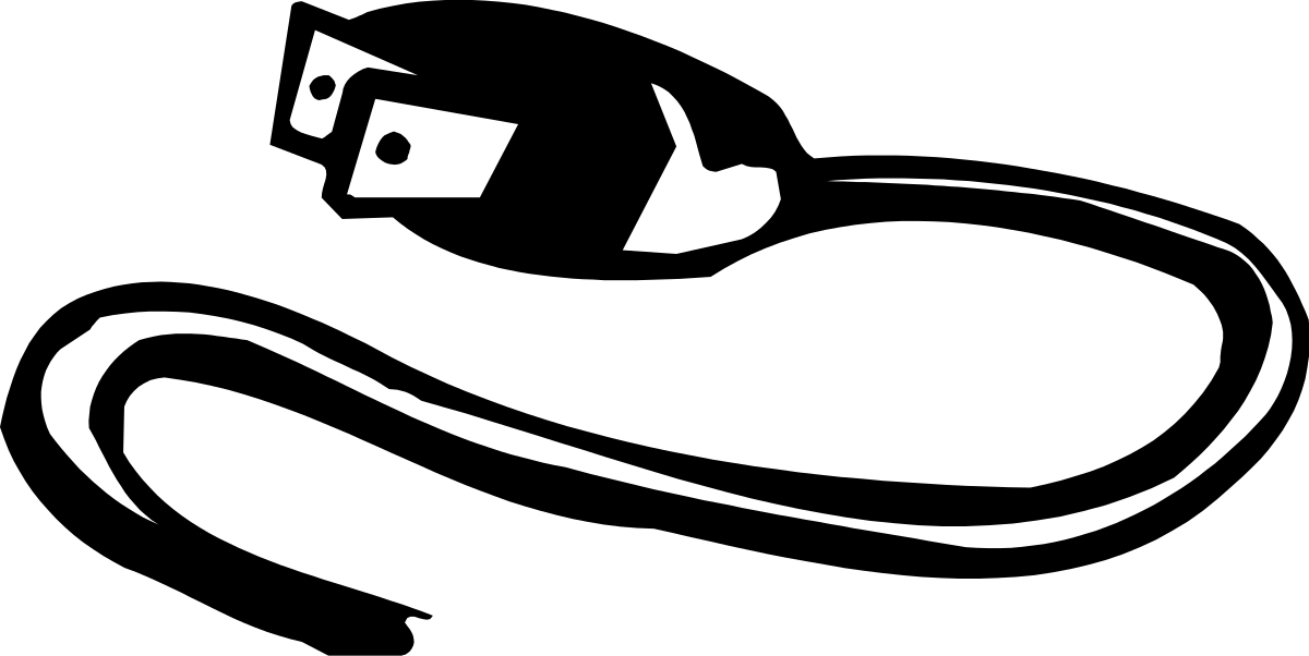 Black and White Man's Face Clipart - Elegant and Striking Visuals