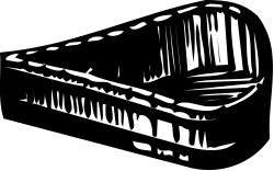 Shark Teeth Clipart - Stunning Black and White Image Collection