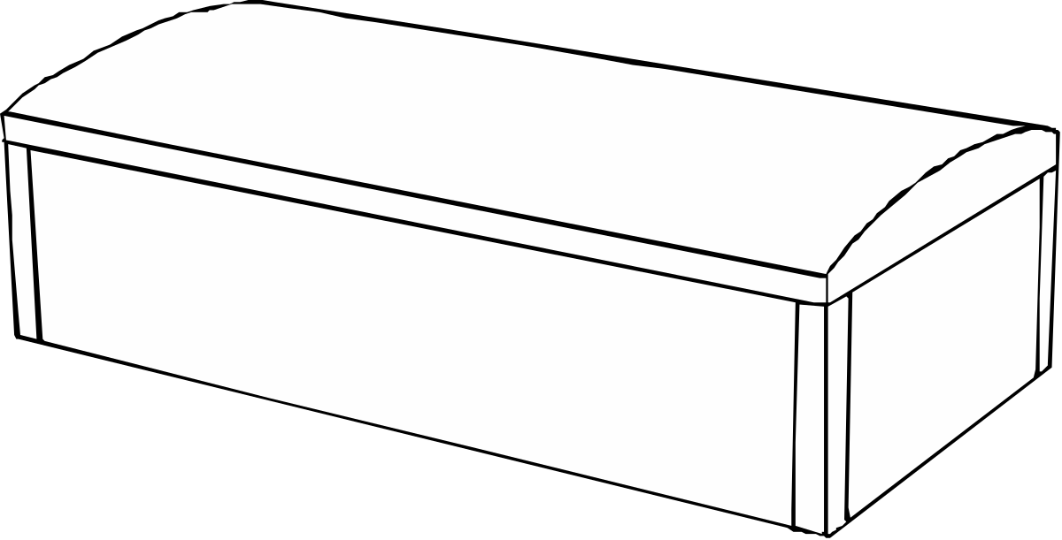 White Box with Lid Clipart for Creative Projects