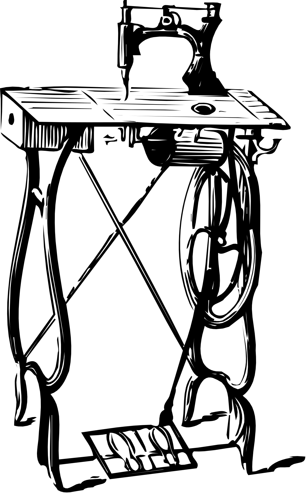 Backpack Clipart: Stylish Black and White Illustration for Your Projects