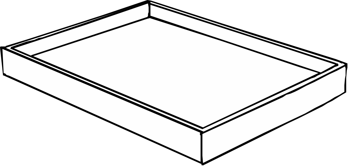 a white box with a lid clip art png transparent White Box with Lid Clipart - Versatile Storage Solution