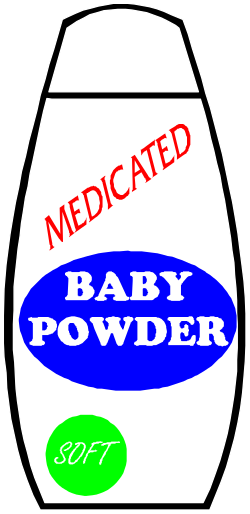 Baby Powder Clipart: Soft and Gentle Baby Care Essentials