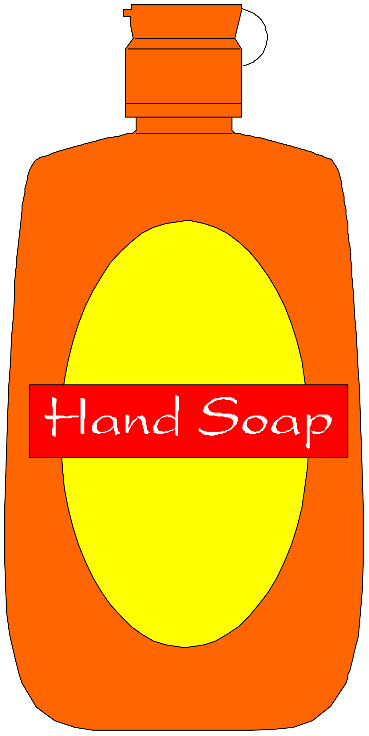 a bottle of soap with a red ribbon around it clip art png transparent Soap Bottle with Red Ribbon - Charming Clipart for Your Projects