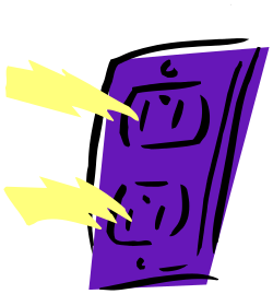 Purple and Yellow Traffic Light Clipart - Vibrant & Eye-Catching Design