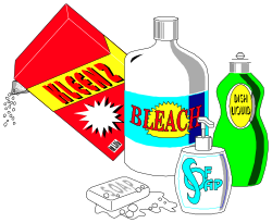 Liquid Bottles Clipart Collection for Creative Projects