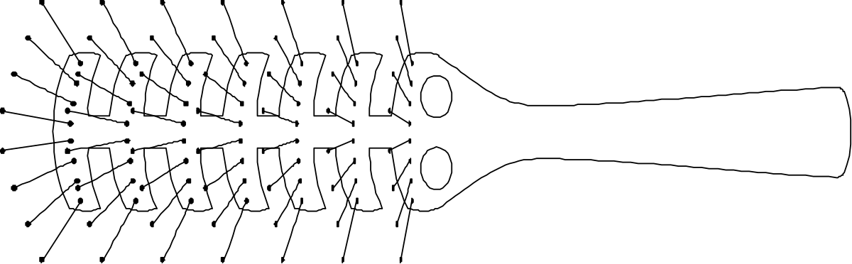 a black and white image of a fish clip art png transparent Black and White Fish Clipart - Elegant Aquatic Design