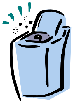 Trash Can with Lid Clipart - Versatile Waste Bin Illustration