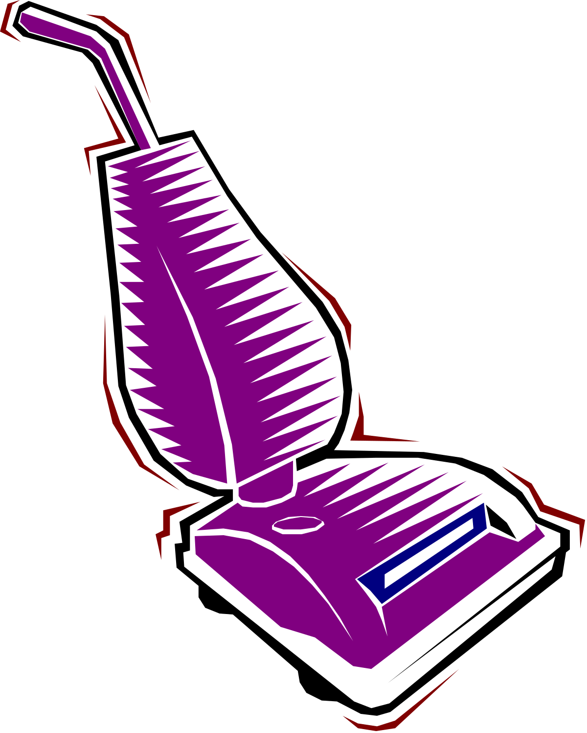 Purple and White Pen with Top Pen Clipart for Creative Projects