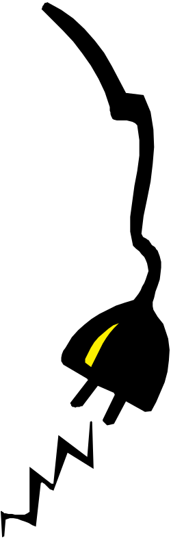 Yellow Arrow Clipart on Black Background - Eye-Catching Graphics