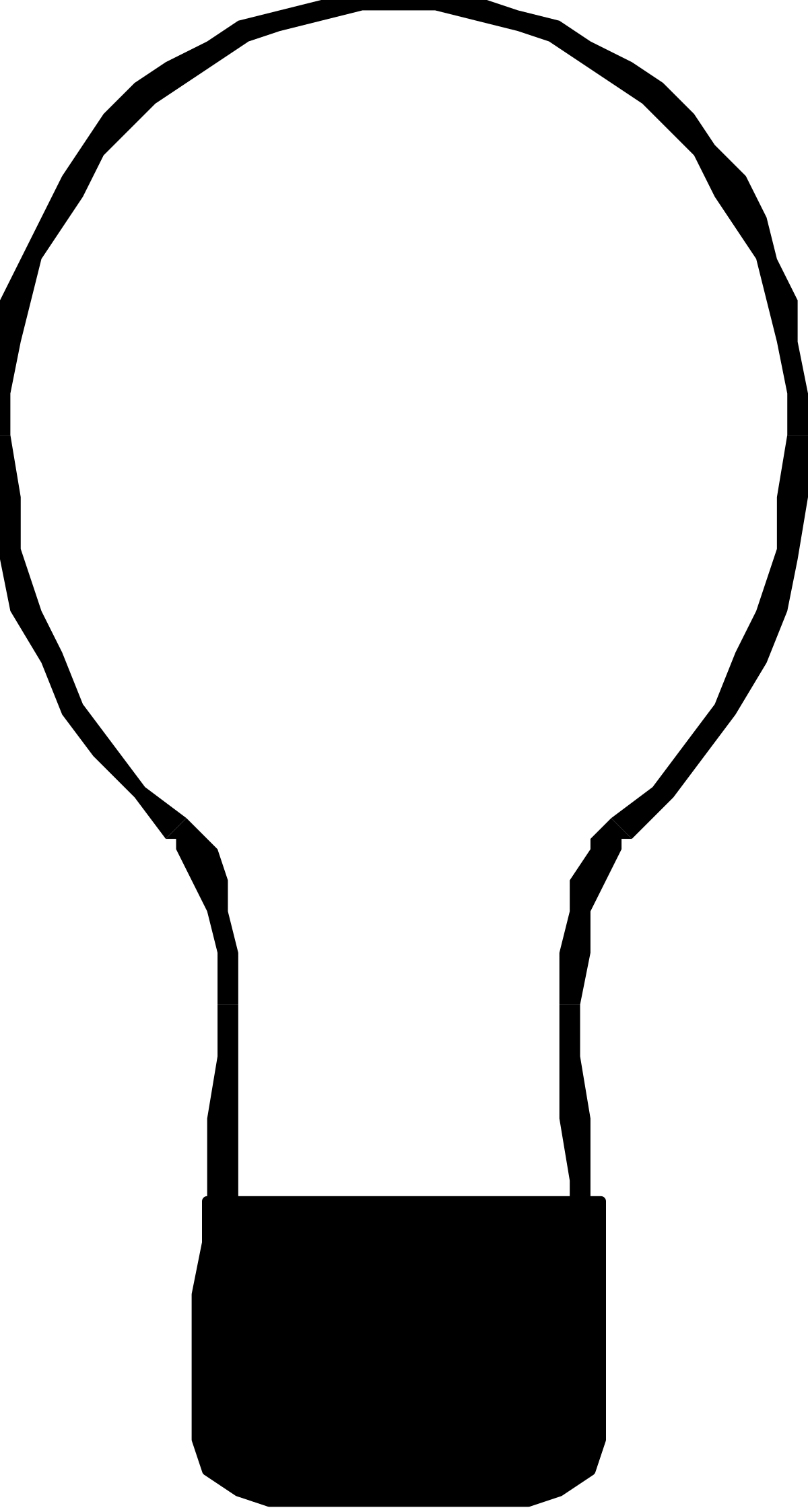 Chef Hat Silhouette on Black Background - Premium Clipart