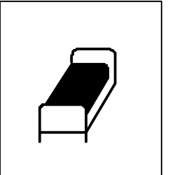 Nose Bed Icon Clipart - Unique and Fun Design for Creative Projects