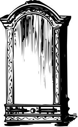 Black and White Window Clipart for Creative Projects