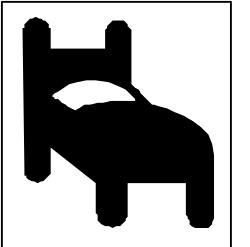 Bed Icon PNG - Cozy and Comfortable Clipart for Your Projects