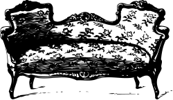 Crown Clipart: Elegant Black and White Drawing for Royal Designs