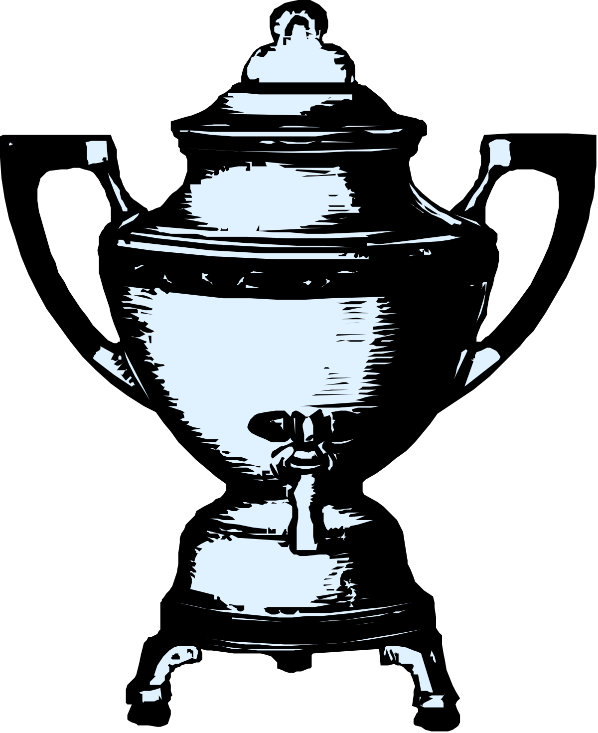 a black and white drawing of a pot clip art png transparent Black and White Pot Clipart - Elegant Culinary Illustration
