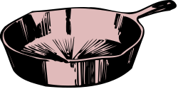 Skull Clipart: Striking Black and White Drawing for Creative Projects