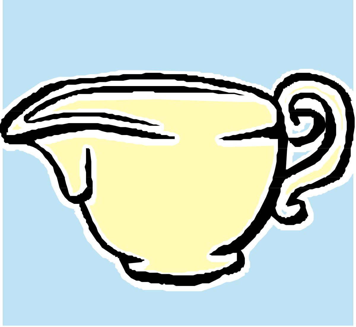 Cup with Handle Clipart - Perfect for Cozy Designs