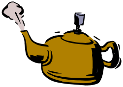 Teapot Clipart with Tea: Perfect for Culinary Designs