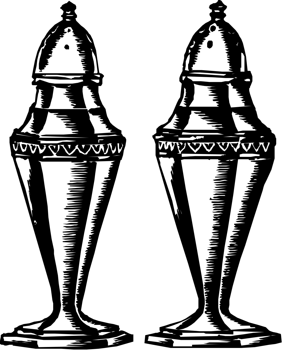 Vivid Patterned Vases - Elegant Clipart for Creative Projects