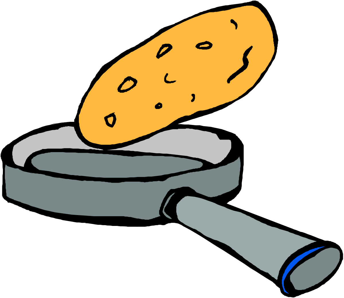 a cookie with a knife and a knife clip art png transparent Cookie with Knife Clipart - Delicious Treats & Culinary Tools