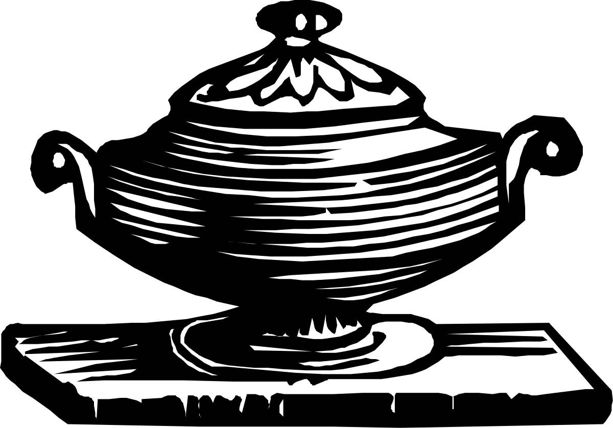 Teapot Clipart - Elegant Black and White Teapot Illustration for Creative Projects