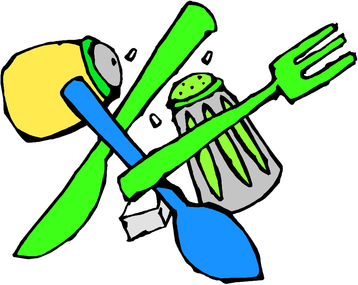 Vibrant Green and Blue Kite Clipart with Yellow Accents