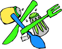Vibrant Green and Blue Kite Clipart with Yellow Accents