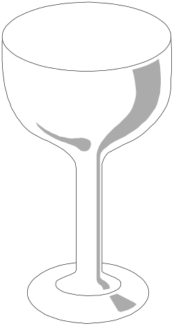 Glass of Wine Clipart: Elegant Wine Glass Illustrations