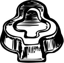 Bell Clipart: Elegant Black and White Illustration for Your Projects