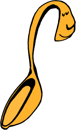Yellow Duck with Black Spots Clipart for Creative Projects