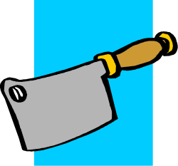 Knife Clipart with Handle - Perfect for Culinary Projects
