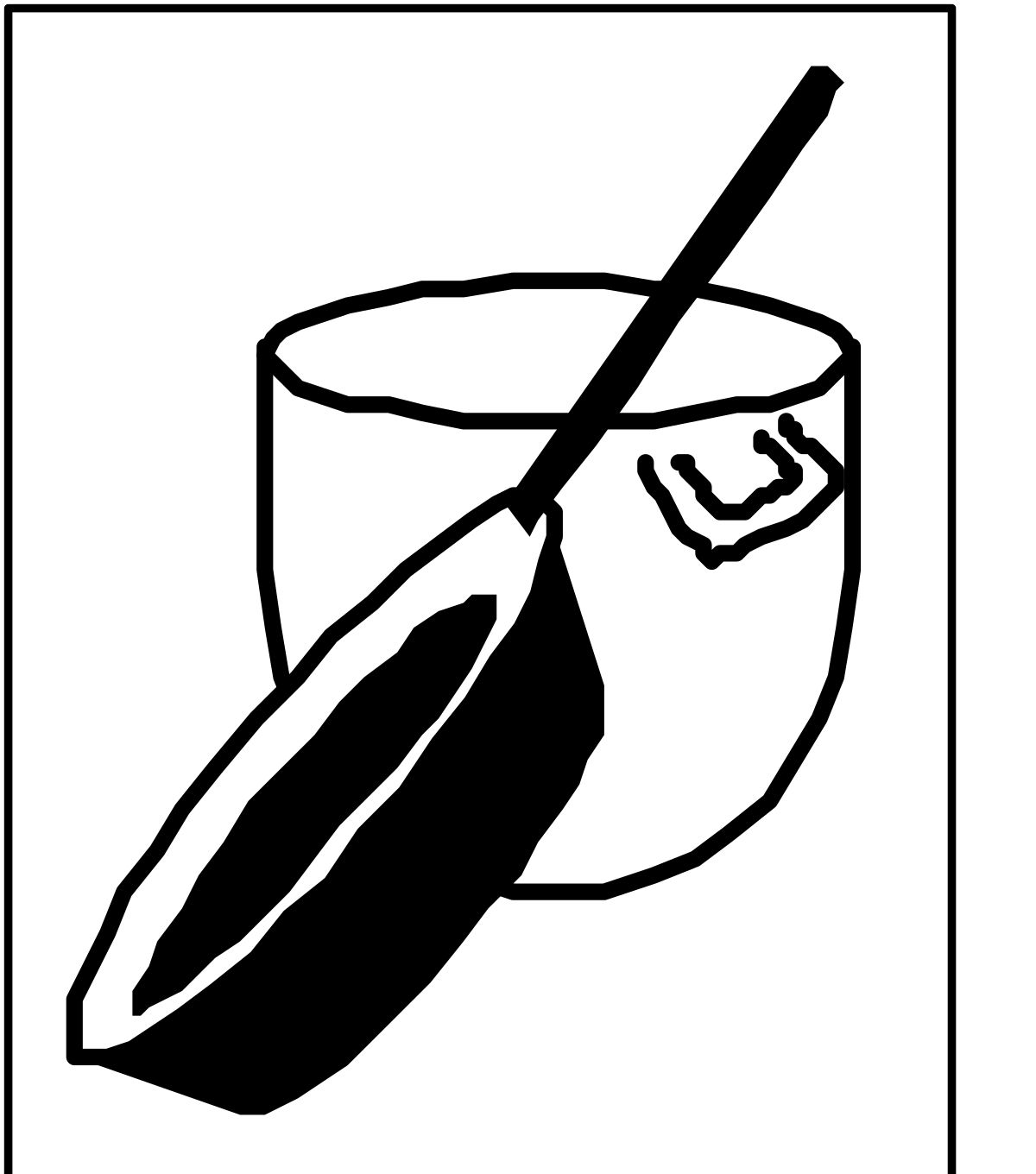 Coffee Cup and Pen Clipart for Creative Projects