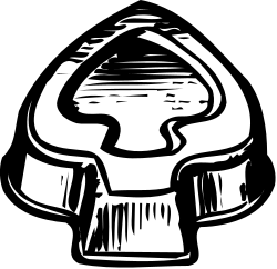 Bull Clipart: Bold Black and White Illustration Perfect for Your Projects