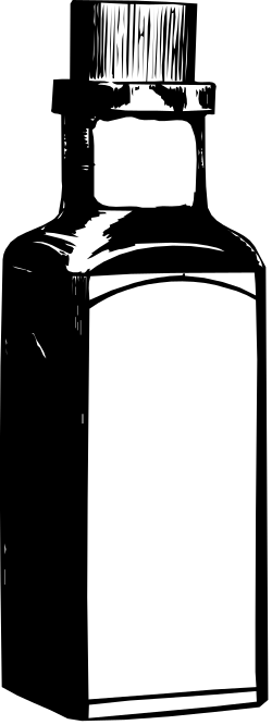 Liquid Bottle Clipart: Versatile and Stylish Designs
