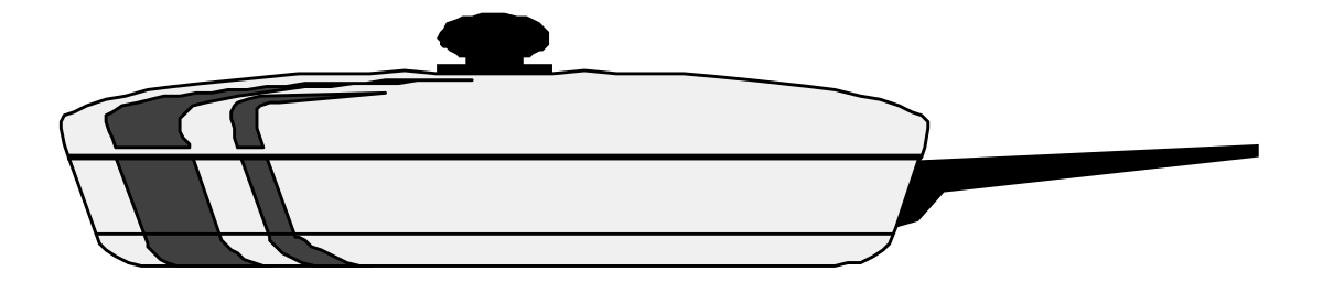 White Box with Black Handle Clipart for Versatile Use