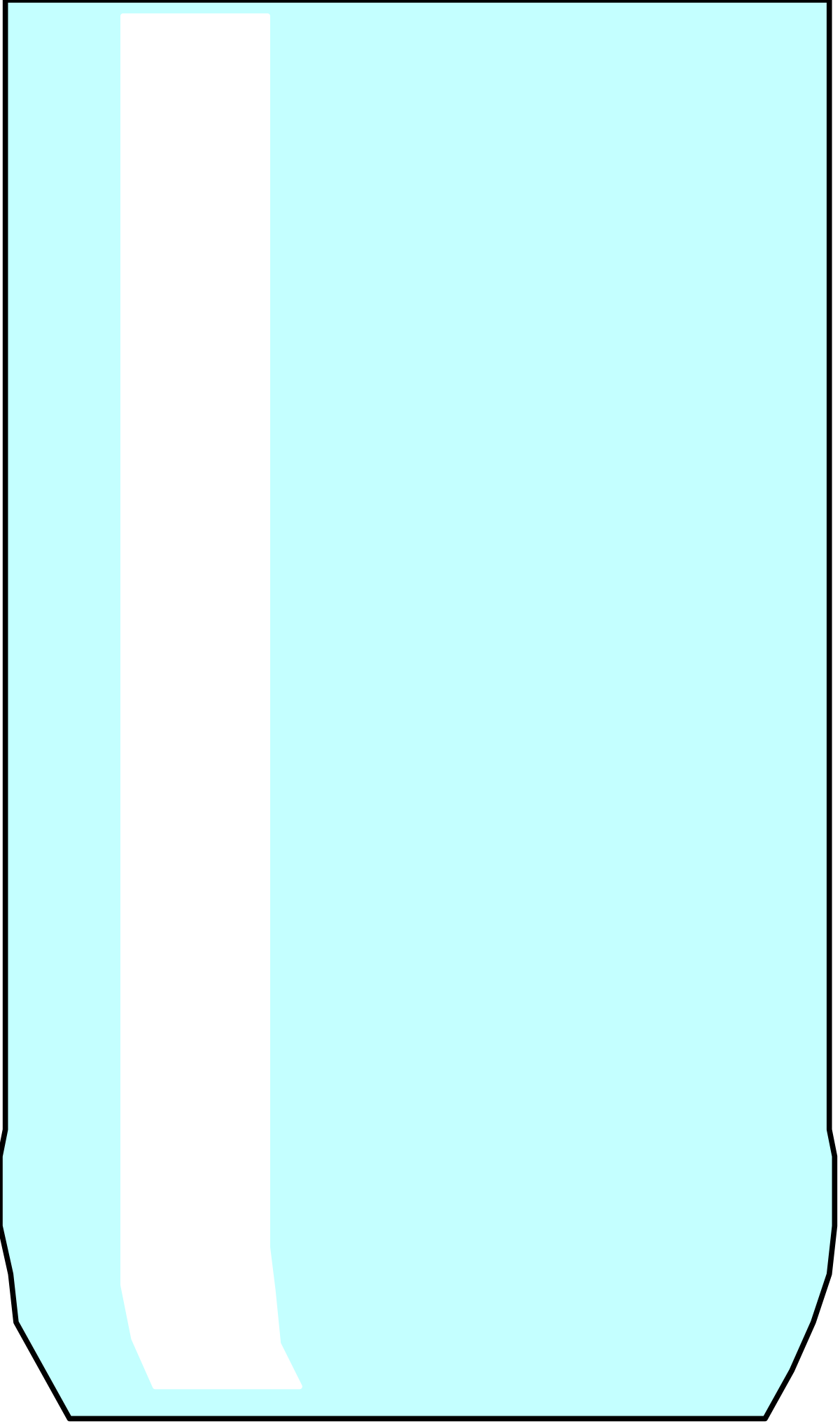 a blue jar with a white stripe clip art png transparent Blue Jar with White Stripe - Stylish Clipart for Your Projects