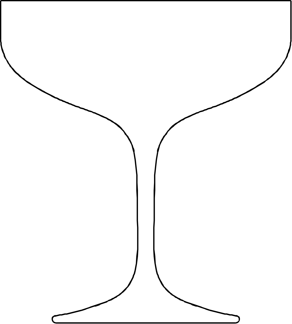Wine Glass Clipart - Elegant and Versatile SVG Designs
