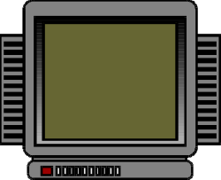 Green Screen Computer Clipart - Ideal for Tech Projects