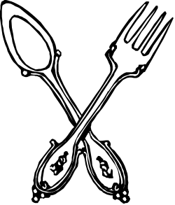 Fork and Spoon Vector Clipart: Essential Kitchen Utensils